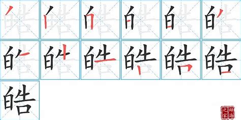 皓五行屬性|皓字的五行為什麼為木,“皓”這個字的五行屬什麼，有的說是屬火，。